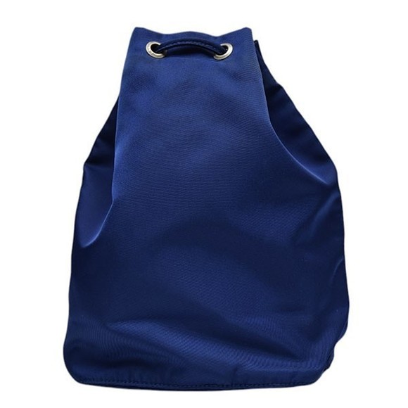 Prada Drawstring Pouch Blue Bag - Picture 1 of 6